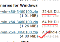 SQLite 数据库在windows下的安装