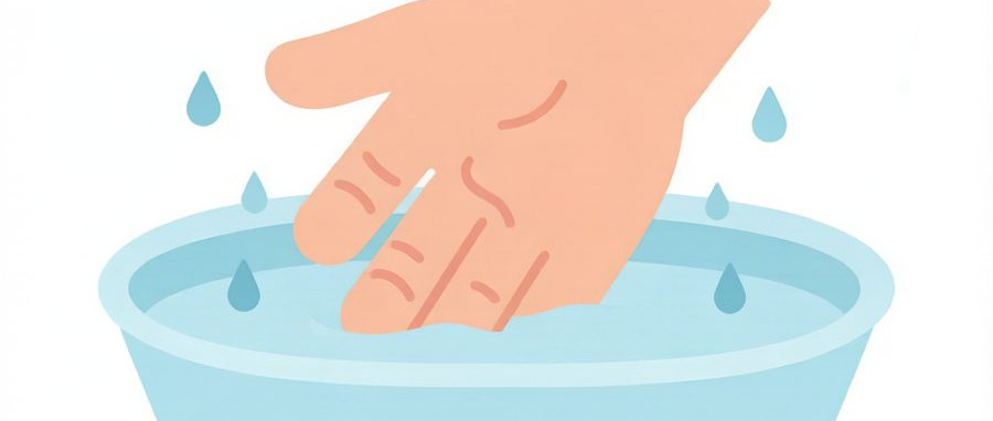 为什么在水里泡久了，手指会变成