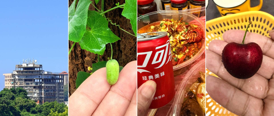 一个碉堡一个西瓜一顿小龙虾一颗樱桃